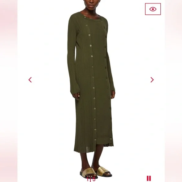 Diesel | Dresses | Diesel Olive Green Long Sleeve Dress Brand New No Tags |  Poshmark